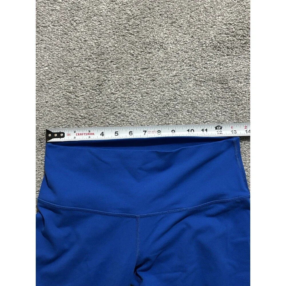 Lululemon High-Rise Leggings Blue 30” Inseam Pull On Workout Running Read